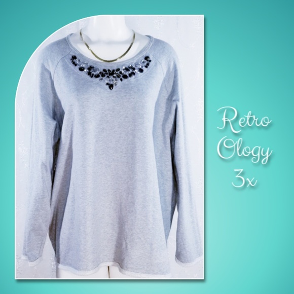 Retro Ology Tops - Retro Ology 3x Sweatshirt